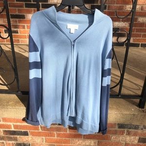 CJ Banks blue cardigan sweater - size 2X